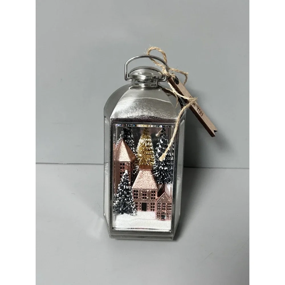 Bath & Body Works CHRISTMAS VILLAGE Wallflower Scent Diffuser Plug In LIGHTS-UP